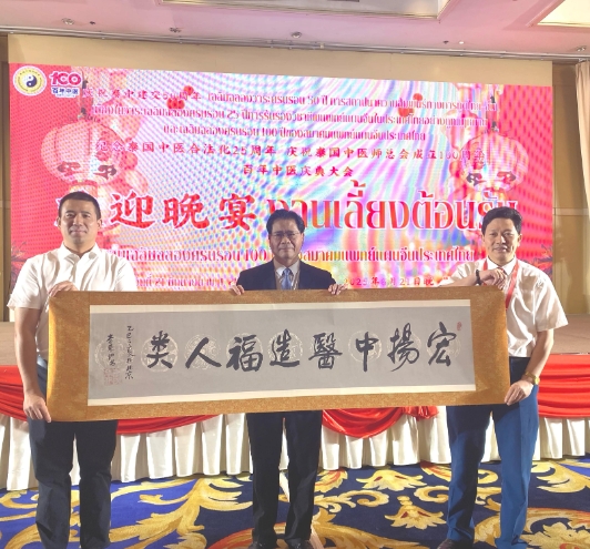 李乘伊院士曼谷论道 百年中医盛典擘画传承新篇