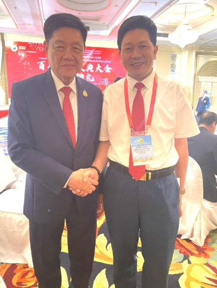李乘伊院士曼谷论道 百年中医盛典擘画传承新篇