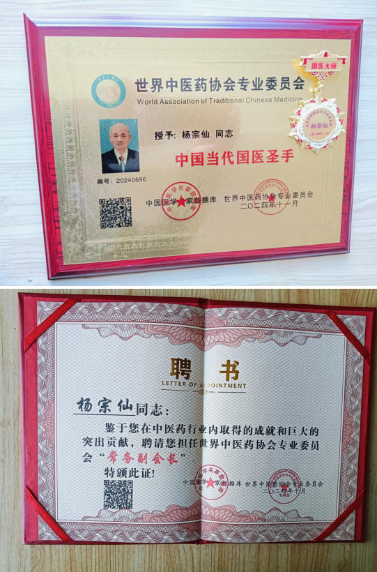 半世纪深耕岐黄，专利仁术济苍生——国医大师杨宗仙的中医济世传奇