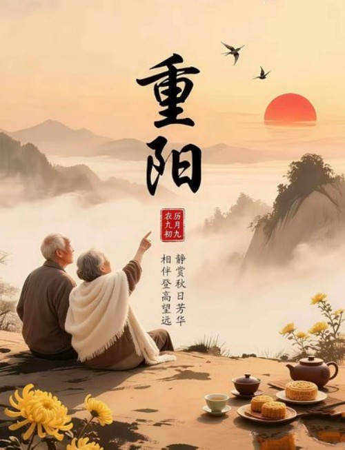 闫海军(弘道厚德保健康)岁岁重阳，今又重阳，怀念“人民心中的红太阳”